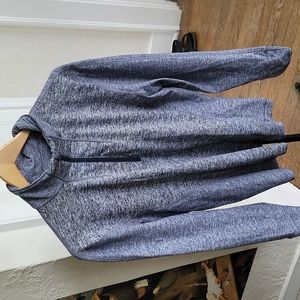 Lululemon heathered blue and grey long sleeve shirt